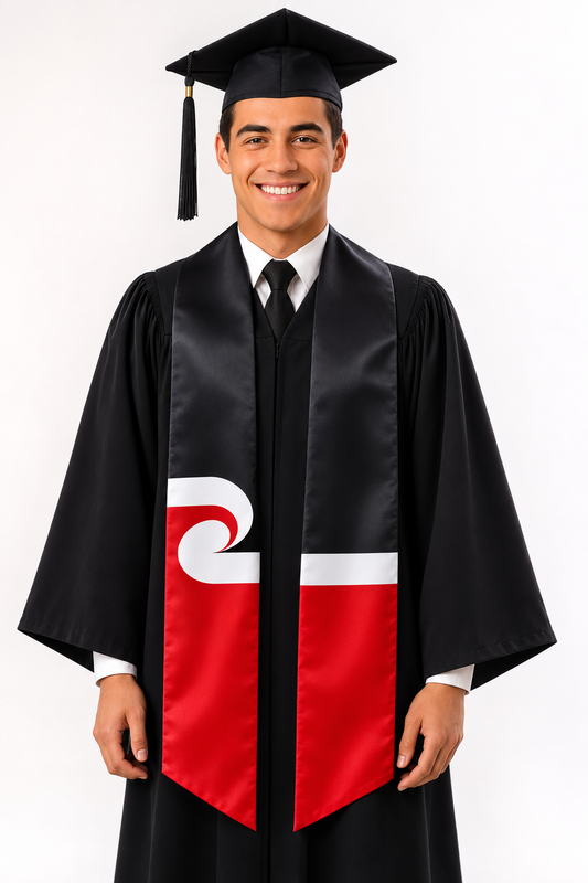 Māori-Inspired Graduation Stoles